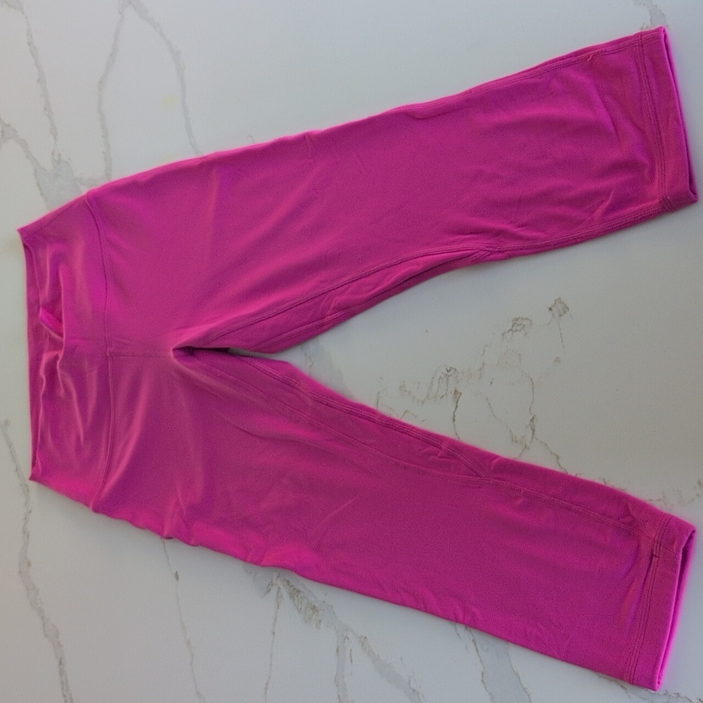 Lululemon Align Ribbed High-Rise Pant 25"BSonic Pink - Picture 3 of 6